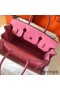 Hermes Birkin 30 Handmade Bag In Pink Ostrich Skin