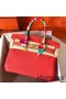 Hermes Birkin 30 Handmade Bag In Rose Extreme Clemence Leather