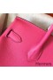 Hermes Birkin 30 Handmade Bag In Rose Lipstick Epsom Leather