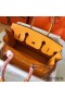 Hermes Birkin 30 Handmade Bag In Yellow Epsom Leather