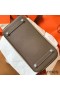 Hermes Birkin 30 Handmade Bicolor Bag In Grey Epsom Leather