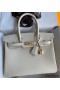 Hermes Birkin 30 Retourne Handmade Bag In Nata Clemence Leather