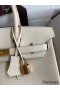 Hermes Birkin 30 Retourne Handmade Bag In Nata Swift Leather
