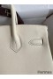 Hermes Birkin 30 Retourne Handmade Bag In Nata Swift Leather