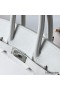 Hermes Birkin 30 Retourne Handmade Bag In White Clemence Leather