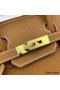 Hermes Birkin 30 Sellier Handmade Bag In Gold Epsom Calfskin