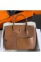 Hermes Birkin 30 en Desordre Bag in Gold Swift and Clemence Leather