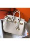Hermes Birkin 30cm Bag In Beton Clemence Leather GHW