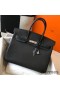 Hermes Birkin 30cm Bag In Black Clemence Leather PHW