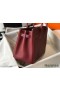Hermes Birkin 30cm Bag In Bordeaux Clemence Leather GHW