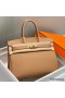 Hermes Birkin 30cm Bag In Chai Clemence Leather GHW