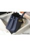 Hermes Birkin 30cm Bag In Dark Blue Clemence Leather GHW