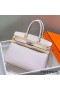 Hermes Birkin 30cm Bag In Mauve Pale Clemence Leather PHW