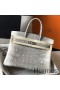 Hermes Birkin 30cm Bag In Ombre Embossed Natural Lizard