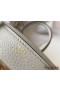 Hermes Birkin 30cm Bag In Pearl Grey Clemence Leather GHW