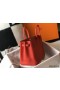 Hermes Birkin 30cm Bag In Red Clemence Leather GHW