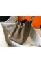 Hermes Birkin 30cm Bag In Taupe Clemence Leather GHW
