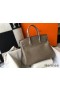 Hermes Birkin 30cm Bag In Taupe Embossed Crocodile Leather