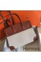 Hermes Birkin 30cm Bag In Toile H Canvas With Barenia Leather