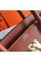 Hermes Birkin 30cm Bag In Toile H Canvas With Barenia Leather