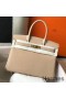 Hermes Birkin 30cm Bag In Trench Clemence Leather GHW