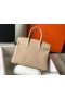 Hermes Birkin 30cm Bag In Trench Clemence Leather GHW