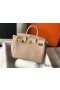 Hermes Birkin 30cm Bag In Trench Clemence Leather GHW