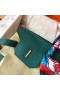 Hermes Birkin 35 Handmade Bag In Malachite Clemence Leather