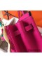 Hermes Birkin 35 Handmade Bag In Peach Clemence Leather