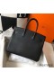 Hermes Birkin 35cm Bag In Black Clemence Leather GHW