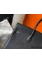 Hermes Birkin 35cm Bag In Black Clemence Leather GHW
