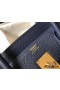 Hermes Birkin 35cm Bag In Dark Blue Clemence Leather GHW