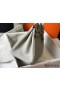 Hermes Birkin 35cm Bag In Pearl Grey Clemence Leather GHW