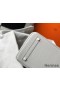 Hermes Birkin 35cm Bag In Pearl Grey Clemence Leather GHW