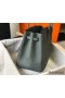 Hermes Birkin 35cm Bag In Vert Amande Clemence Leather GHW