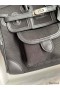 Hermes Birkin Cargo 25 Bag in Black Toile and Swift Leather