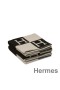 Hermes Black Avalon Throw Blanket