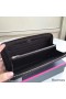 Hermes Black Clemence Azap Zipped Wallet