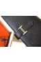 Hermes Black Epsom Bearn Gusset Wallet