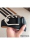 Hermes Black Licol 40 MM Reversible Leather Belt