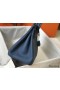 Hermes Blue Agate Clemence Birkin 30cm Bag