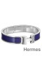 Hermes Blue Electric Enamel Clic H PM Bracelet