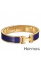 Hermes Blue Electric Enamel Clic H PM Bracelet