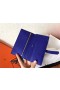 Hermes Blue Electric Epsom Bearn Gusset Wallet