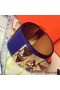 Hermes Blue Epsom Collier de Chien Bracelet Size S