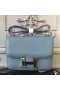 Hermes Blue Lin Constance MM 24cm Epsom Leather Bag