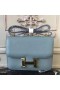 Hermes Blue Lin Constance MM 24cm Epsom Leather Bag