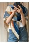 Hermes Blue Mon Premier Galop Shawl 140