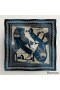 Hermes Blue Zouaves et Dragons Bandana Shawl 140