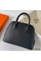 Hermes Bolide 1923 25 Handmade Bag In Black Evercolor Calfskin